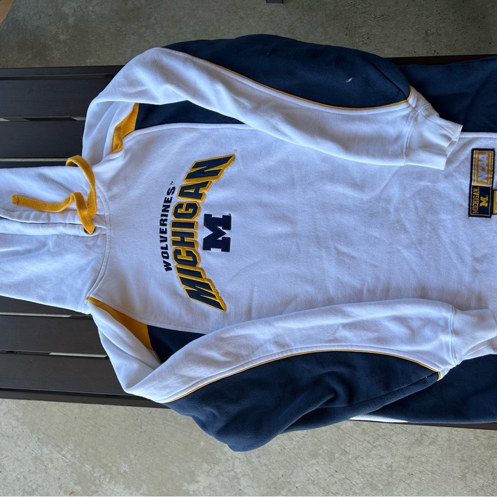 Vintage 90s Michigan Wolverines Hoodie
